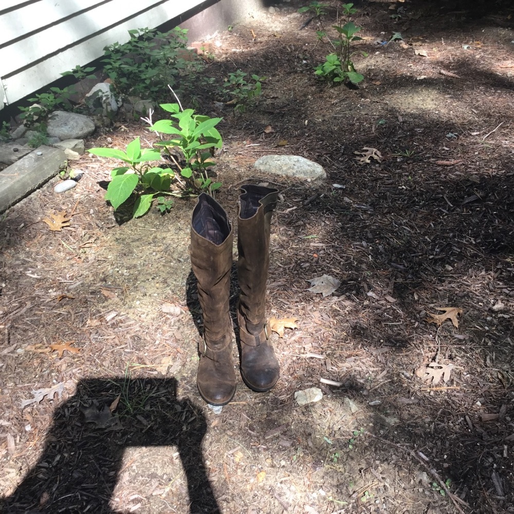 Born distressed boots brown size 7 - Picture 2 of 9